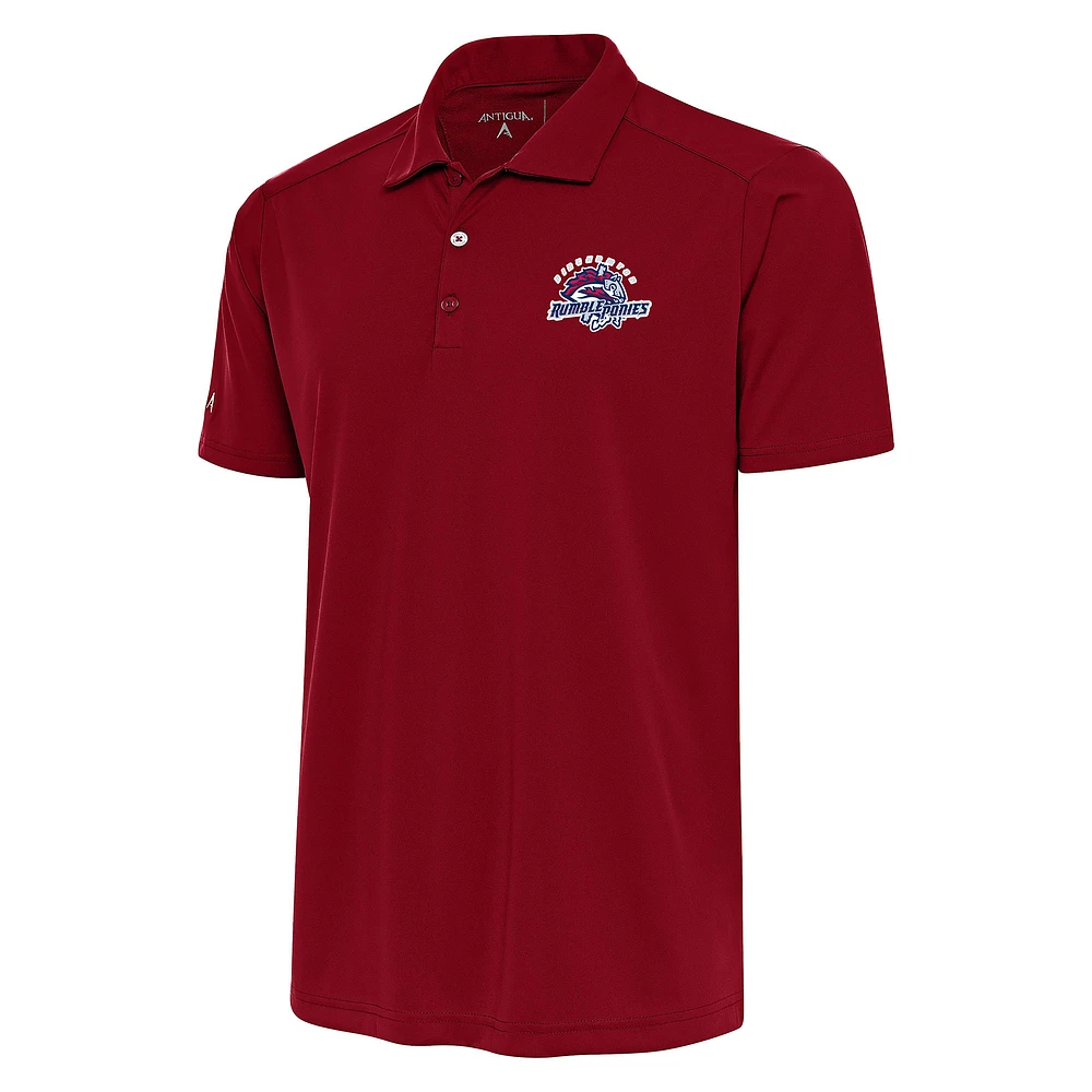 Men's Antigua Cardinal Binghamton Rumble Ponies Tribute Polo