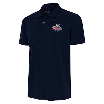 Men's Antigua Navy Cedar Rapids Kernels Tribute Polo