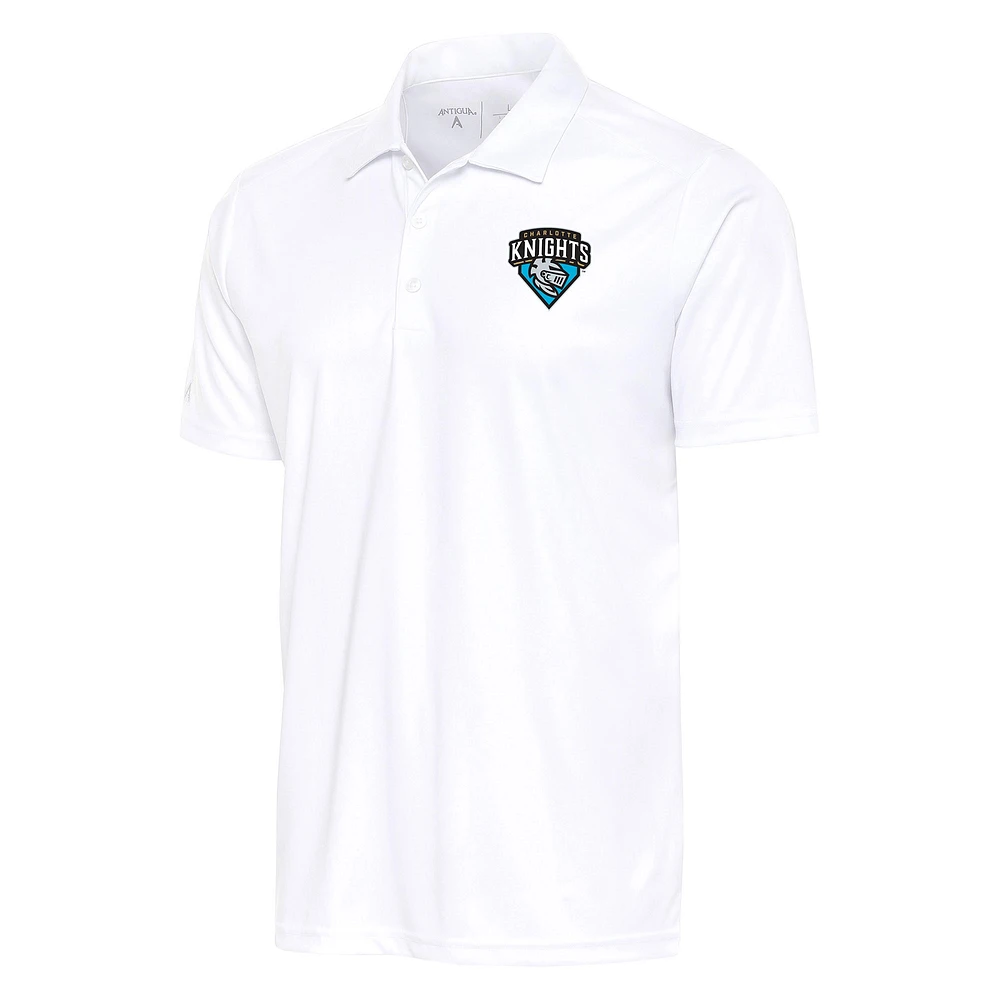 Men's Antigua Charlotte Knights Tribute Polo
