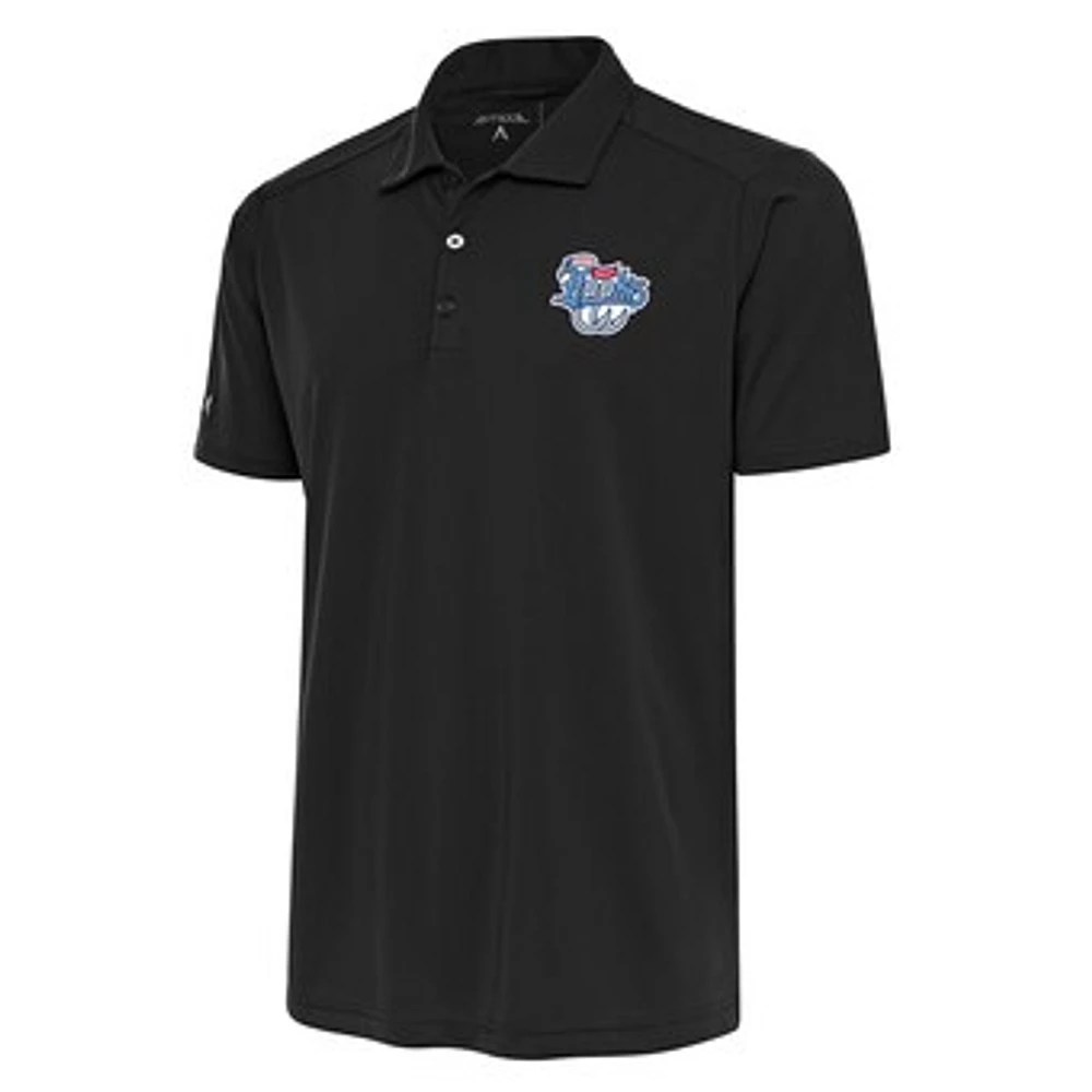 Men's Antigua Gray Corpus Christi Hooks Tribute Polo