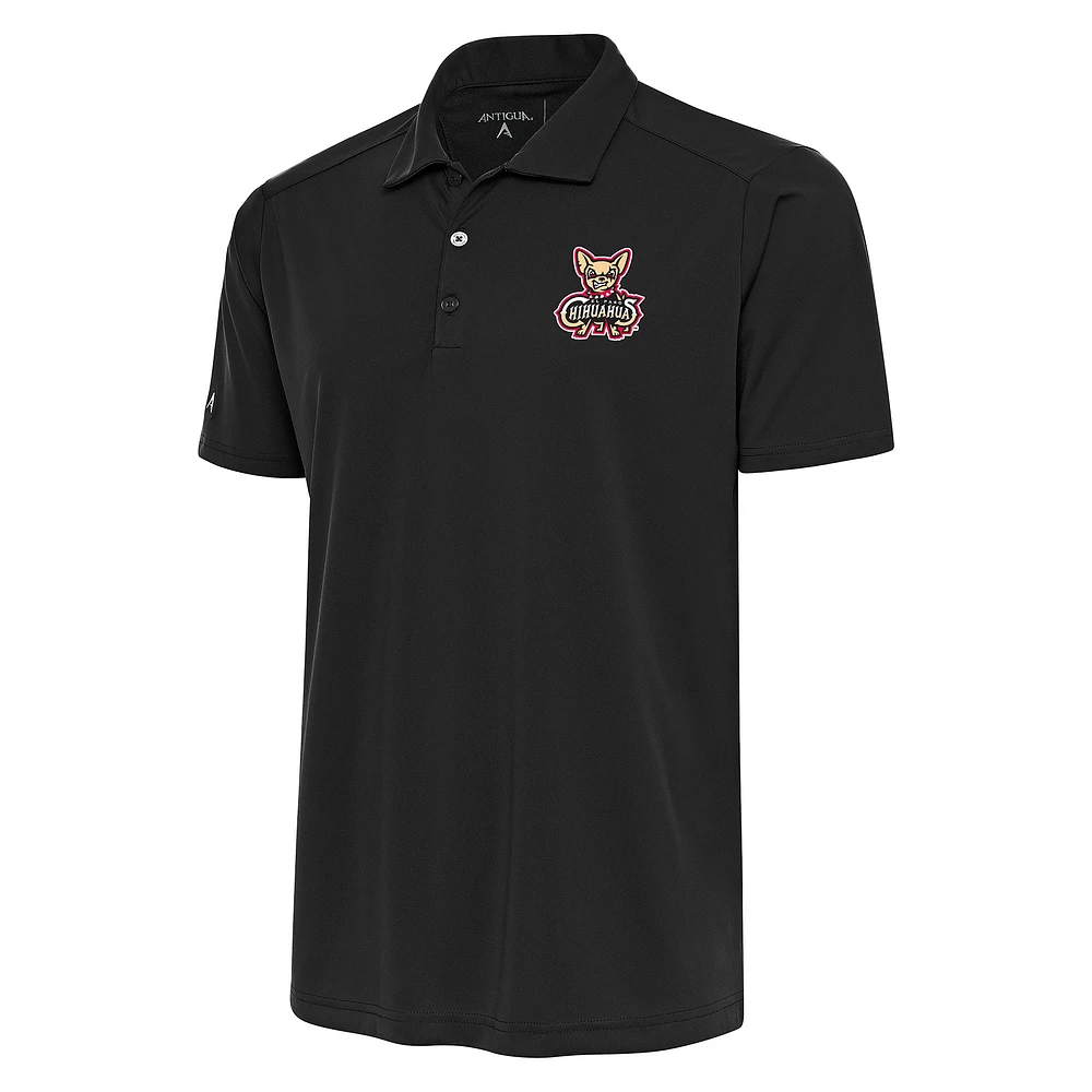 Men's Antigua Gray El Paso Chihuahuas Tribute Polo