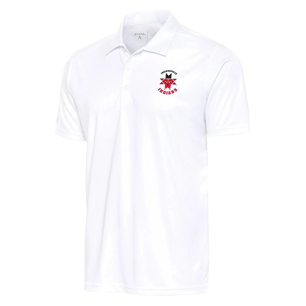 Men's Antigua Indianapolis Indians Tribute Polo