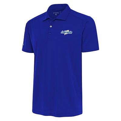 Men's Antigua  Royal Omaha Storm Chasers Tribute Polo