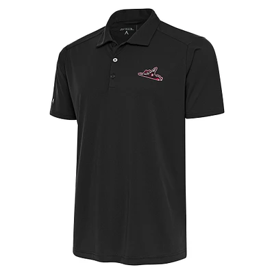 Men's Antigua Gray Richmond Flying Squirrels Tribute Polo