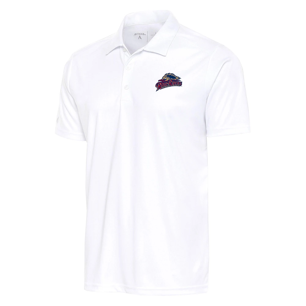 Men's Antigua White Scranton Wilkes-Barre RailRiders Tribute Polo