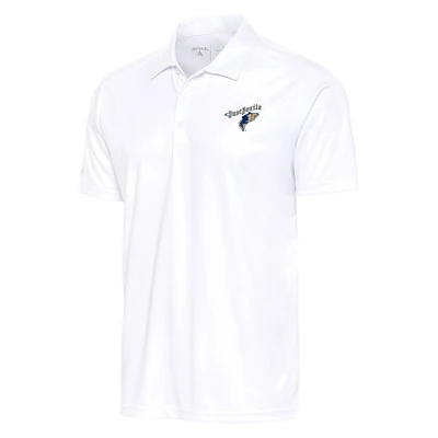 Men's Antigua White Tri-City Dust Devils Tribute Polo