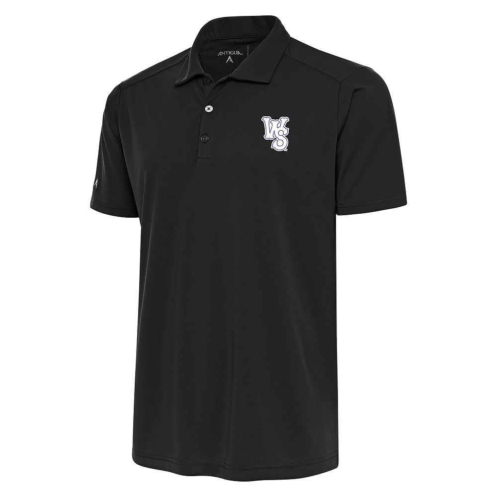 Men's Antigua Gray Winston-Salem Dash Tribute Polo