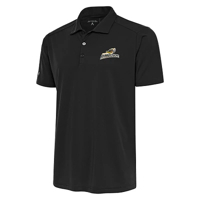 Men's Antigua Gray Akron RubberDucks Big & Tall Tribute Polo