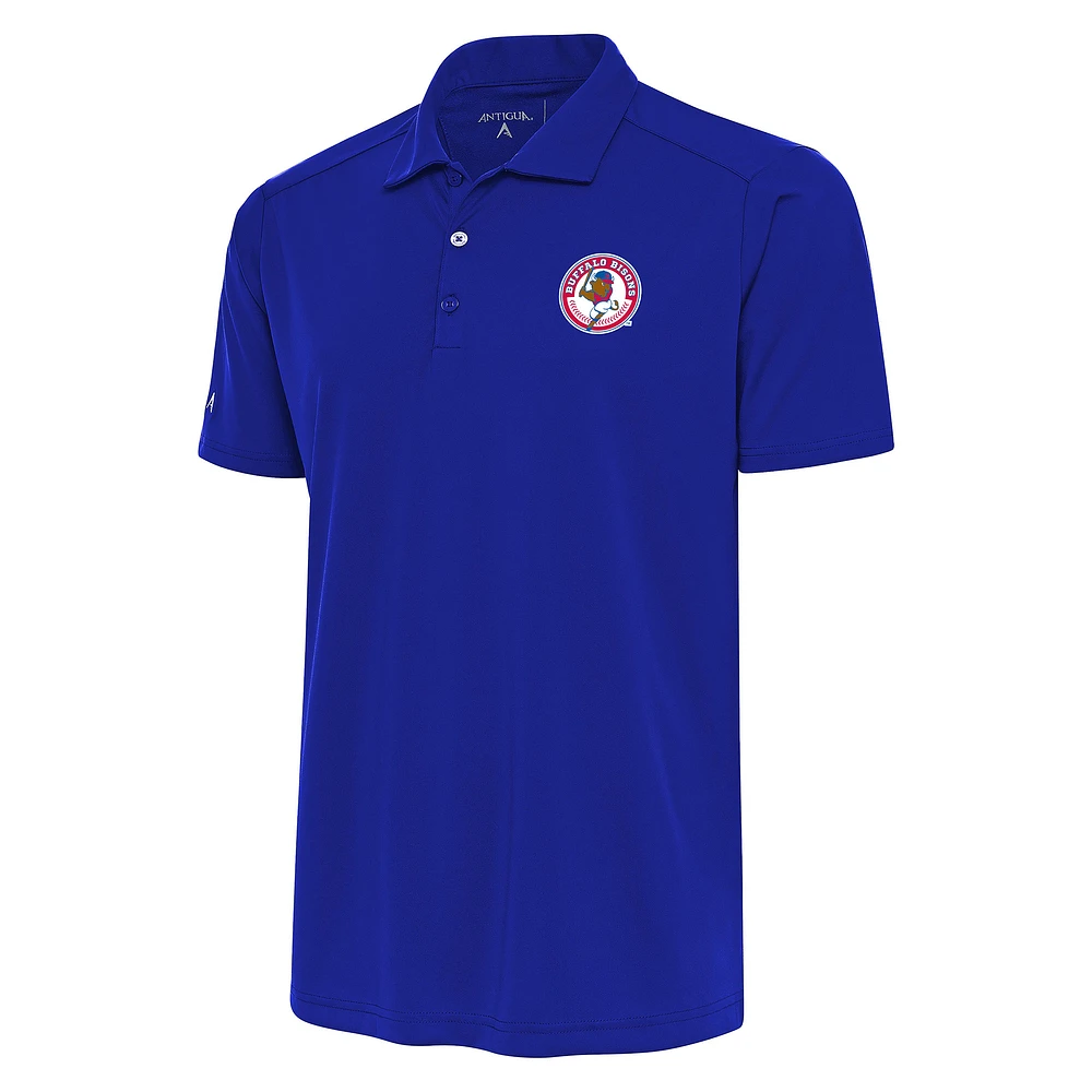 Men's Antigua Royal Buffalo Bisons Big & Tall Tribute Polo