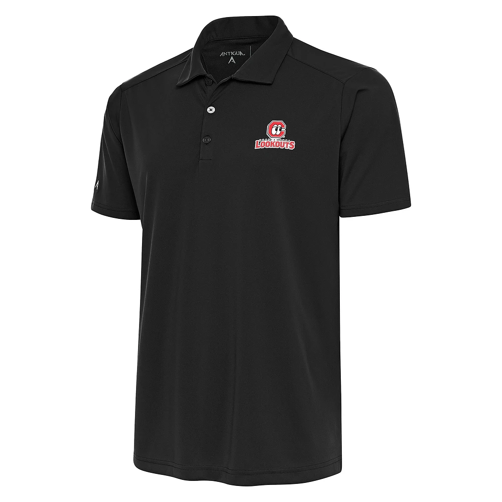 Men's Antigua Gray Chattanooga Lookouts Big & Tall Tribute Polo