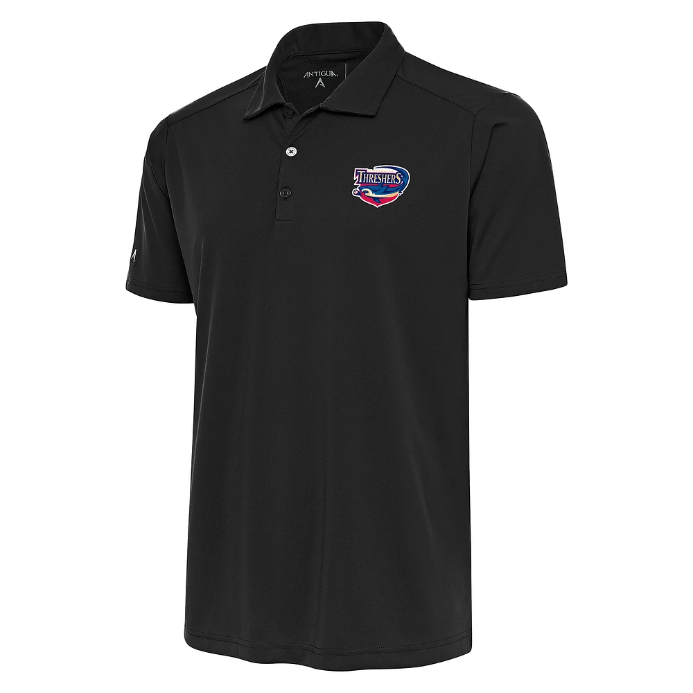 Men's Antigua Gray Clearwater Threshers Big & Tall Tribute Polo