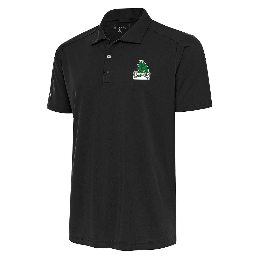 Men's Antigua Gray Dayton Dragons Big & Tall Tribute Polo