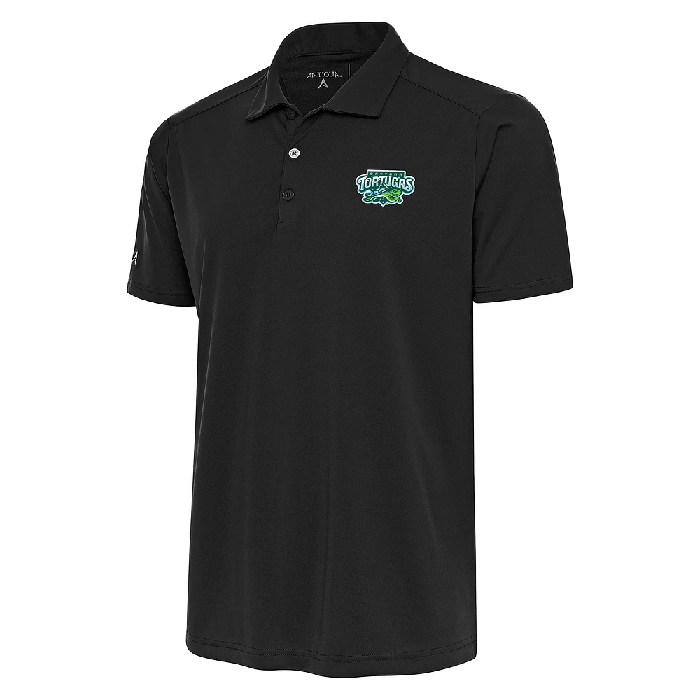 Men's Antigua Gray Daytona Tortugas Big & Tall Tribute Polo