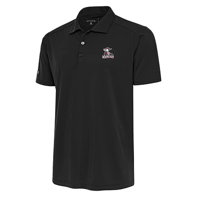 Men's Antigua Gray Fayetteville Woodpeckers Big & Tall Tribute Polo