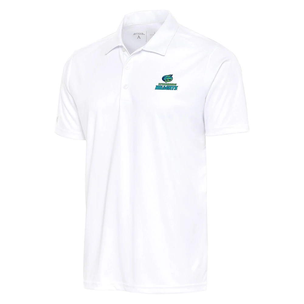 Men's Antigua White Lynchburg Hillcats Big & Tall Tribute Polo