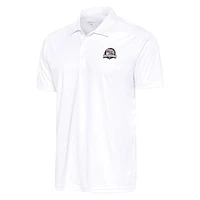 Men's Antigua  White Midland Rockhounds Big & Tall Tribute Polo
