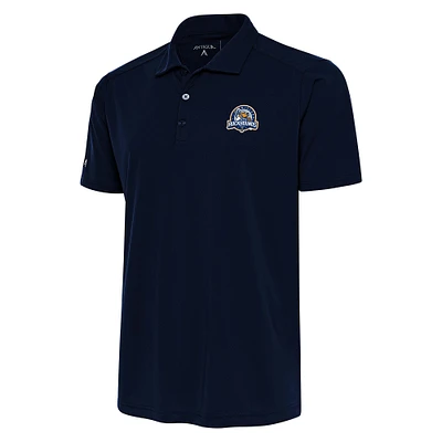 Men's Antigua  Navy Midland Rockhounds Big & Tall Tribute Polo