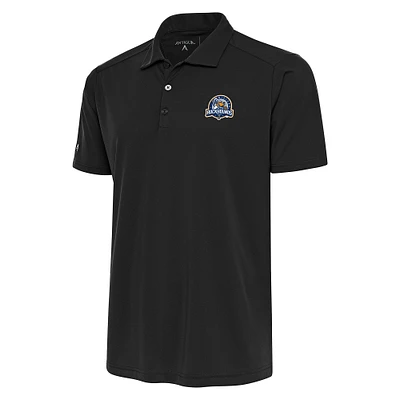 Men's Antigua  Gray Midland Rockhounds Big & Tall Tribute Polo