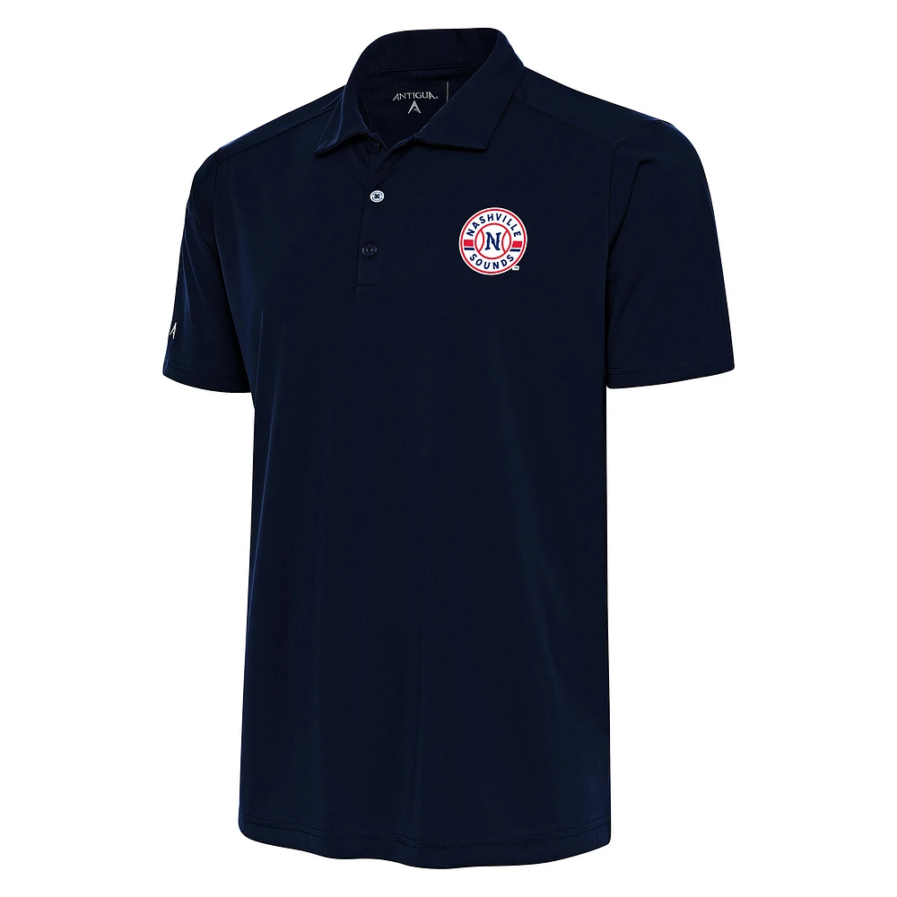 Men's Antigua Navy Nashville Sounds Big & Tall Tribute Polo