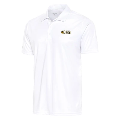 Men's Antigua White Salt Lake Bees Big & Tall Tribute Polo