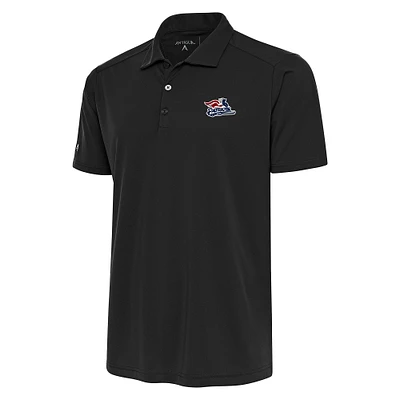 Men's Antigua  Gray Somerset Patriots Big & Tall Tribute Polo