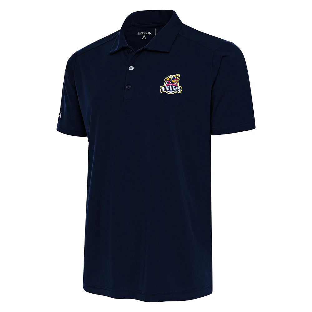 Men's Antigua Navy Toledo Mud Hens Big & Tall Tribute Polo