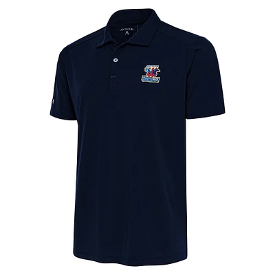 Men's Antigua Navy Wichita Wind Surge Big & Tall Tribute Polo