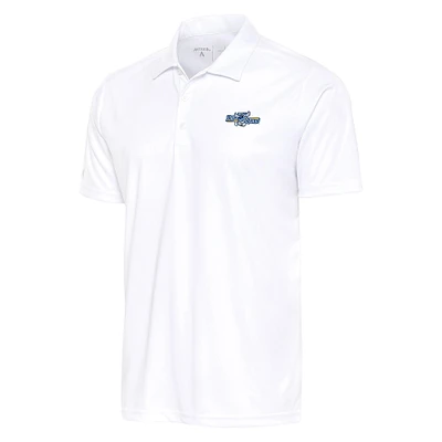 Men's Antigua  White Wilmington Blue Rocks Big & Tall Tribute Polo
