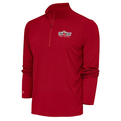 Men's Antigua Fort Wayne TinCaps Tribute Quarter-Zip Pullover Top