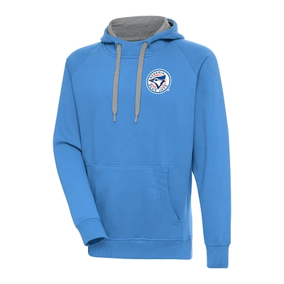Men's Antigua  Powder Blue Dunedin Jays Victory Pullover Hoodie