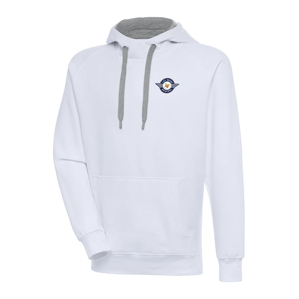 Men's Antigua White Las Vegas Aviators Victory Pullover Hoodie