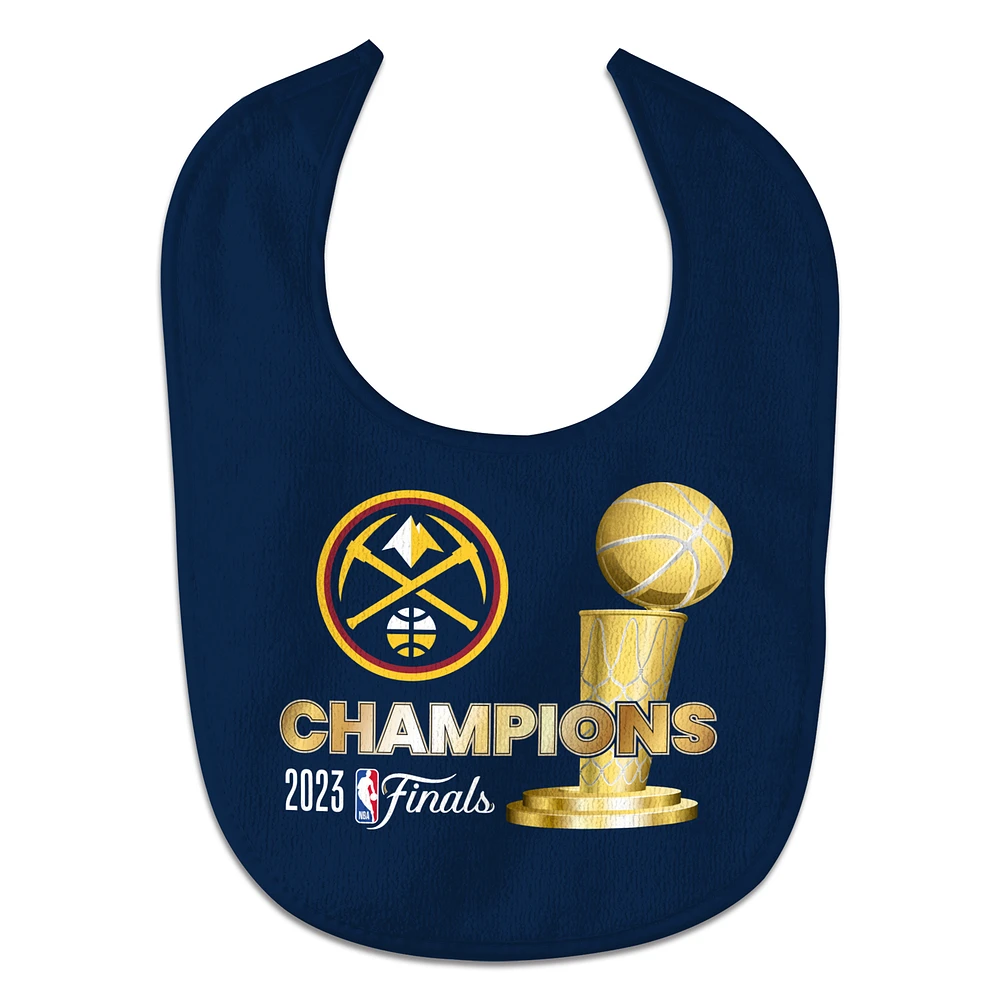 WinCraft Denver Nuggets 2023 NBA Finals Champions All-Pro Baby Bib