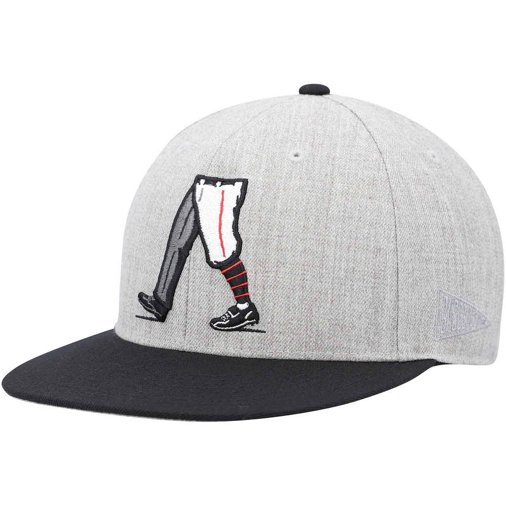 Unisex Baseballism Heather Gray Field of Dreams Fitted Hat