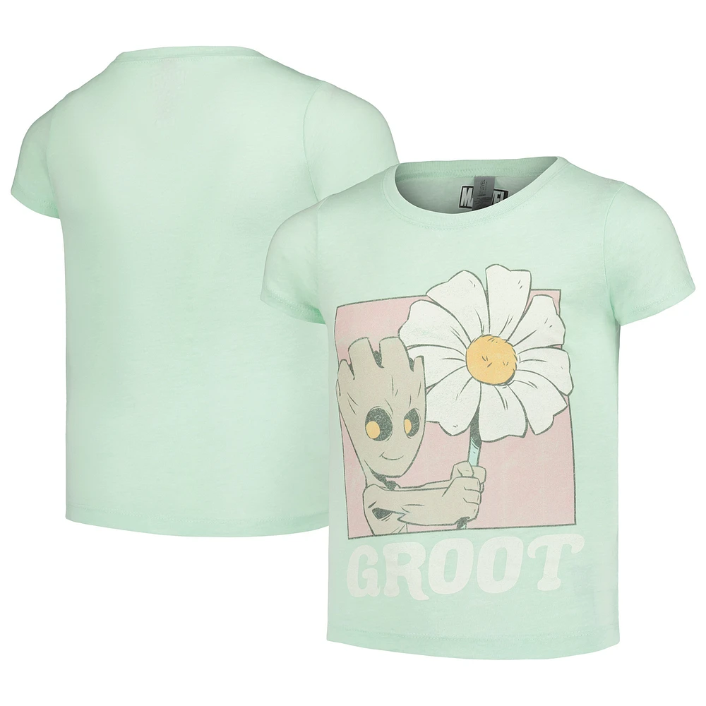 Youth Guardians of the Galaxy Groot Flower T-Shirt