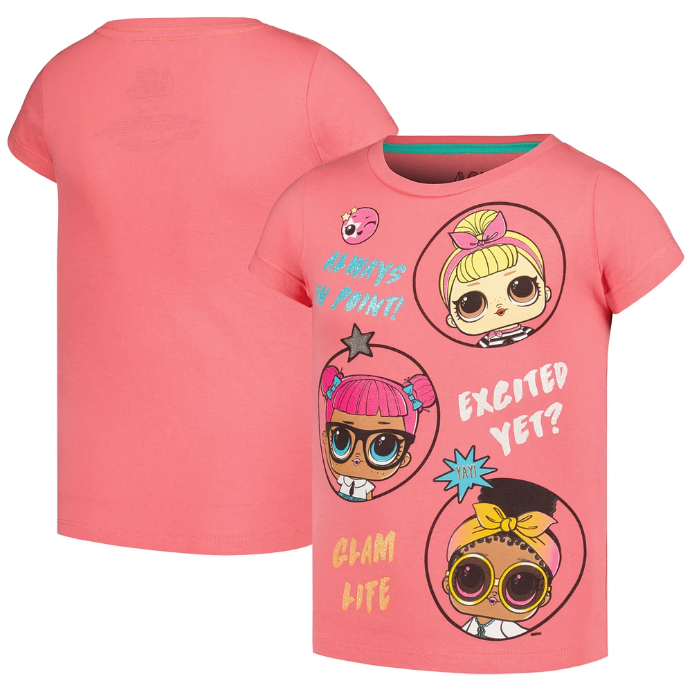 Youth Coral LOL Surprise Glam Life T-Shirt
