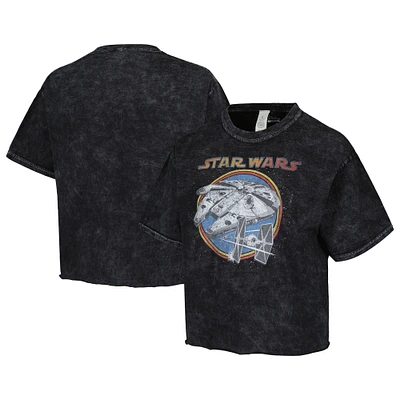 Unisex Black Star Wars Battleship Tie-Dye T-Shirt