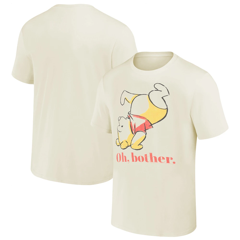 Unisex Cream Winnie the Pooh Oh Bother T-Shirt