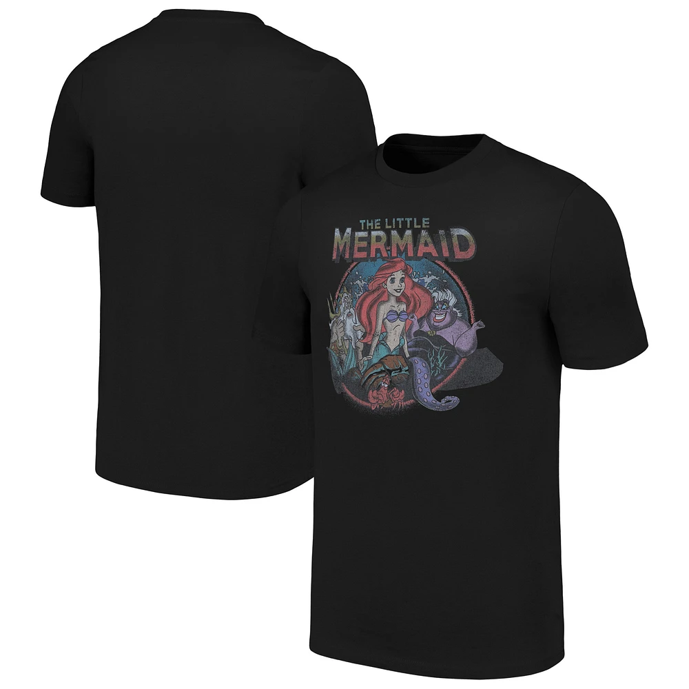 Unisex Black The Little Mermaid T-Shirt