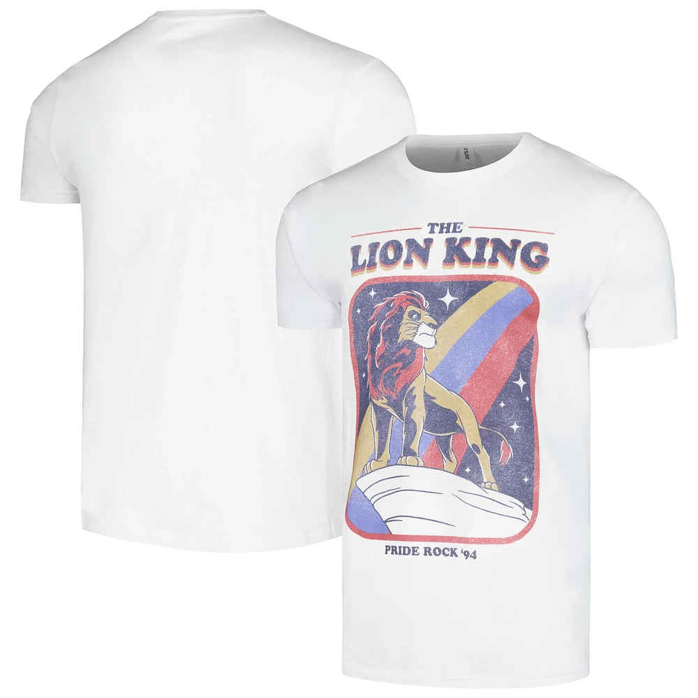 Unisex White The Lion King Pride Rock '94 T-Shirt