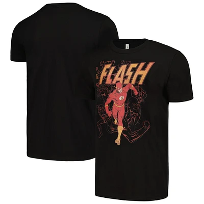 Unisex Black Flash Burst T-Shirt