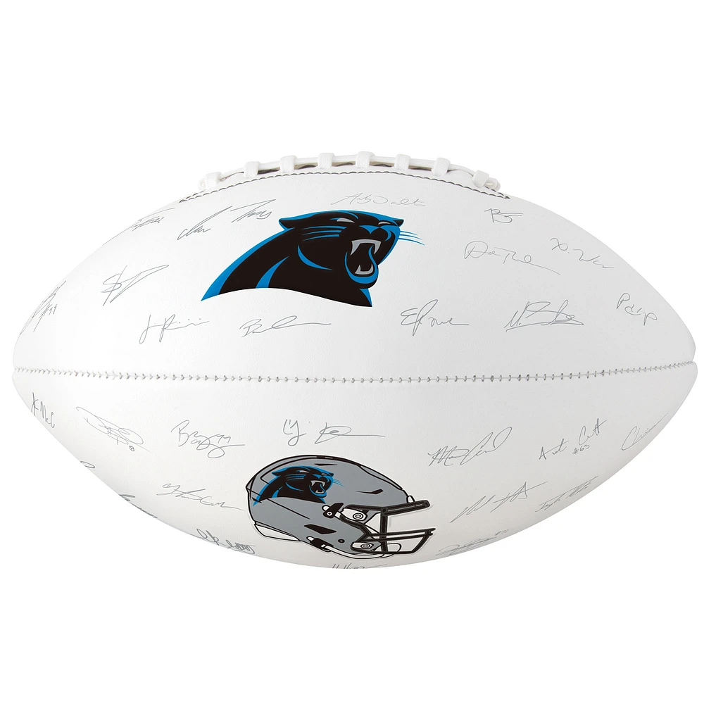 Carolina Panthers Autograph Signature Football
