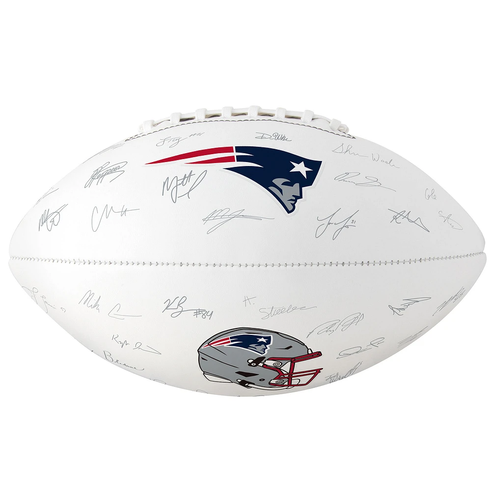 New England Patriots Autograph Signature Football