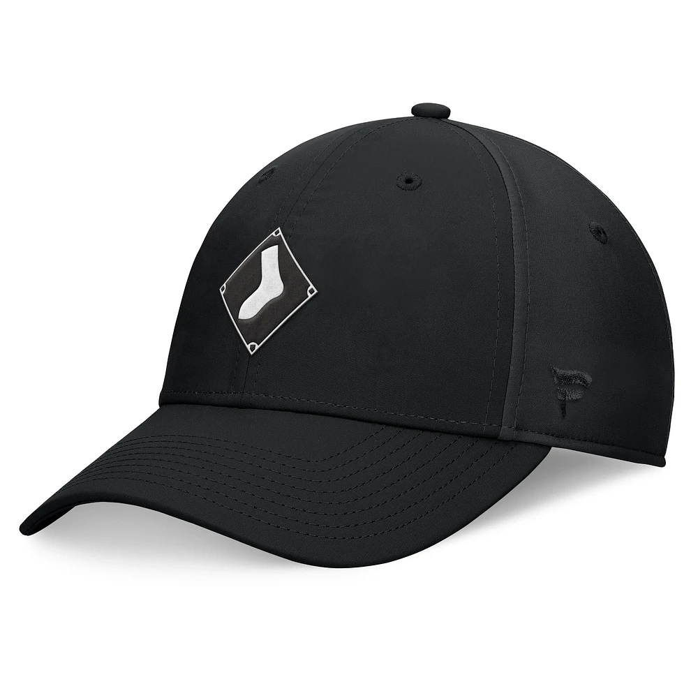 Men's Fanatics Black Chicago White Sox Night Game Flex Hat