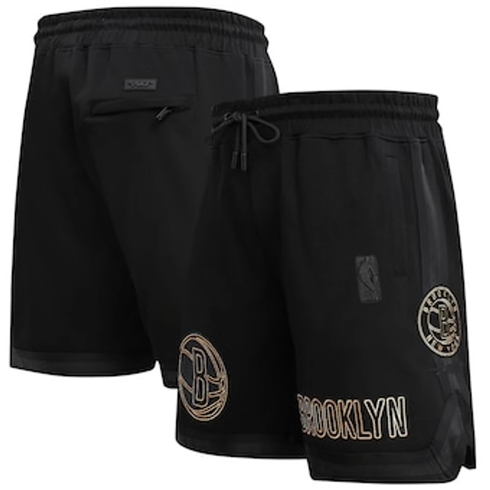 Men's Pro Standard Black Brooklyn Nets Shorts