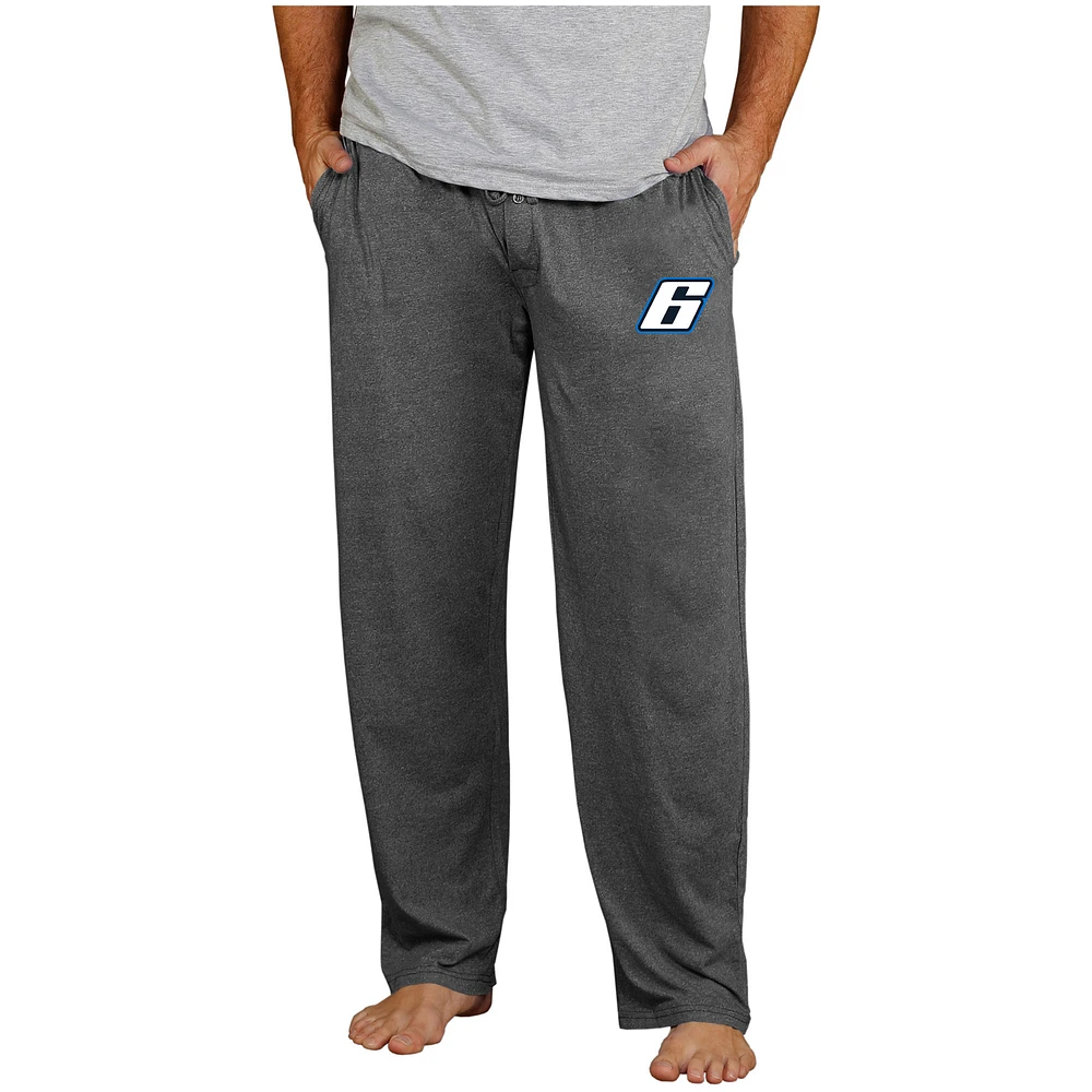 Men's Concepts Sport Charcoal Brad Keselowski Quest Knit Pants