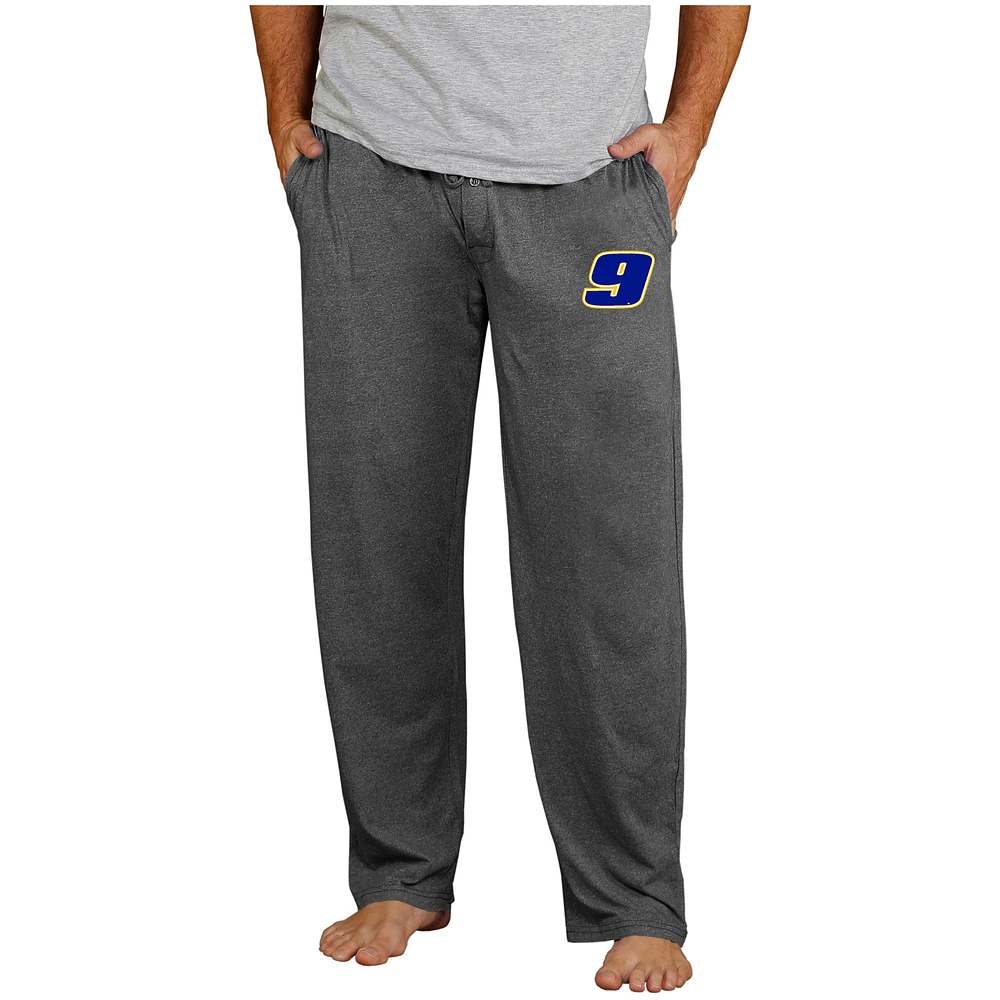Men's Concepts Sport Charcoal Chase Elliott Quest Knit Pants