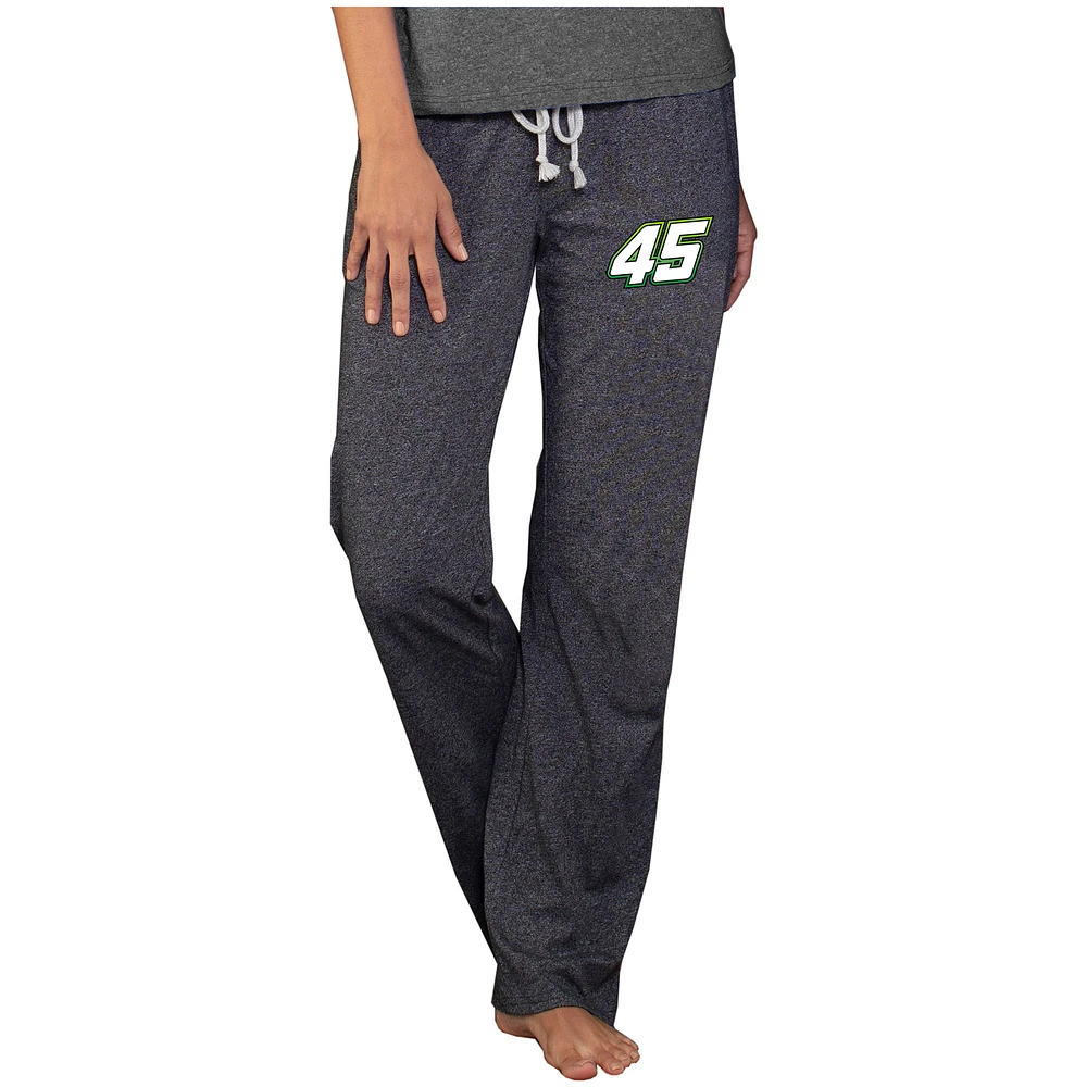 Women's Concepts Sport Charcoal Kurt Busch Quest Knit Pants