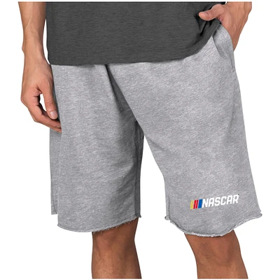 Men's Concepts Sport Gray NASCAR Mainstream Terry Shorts