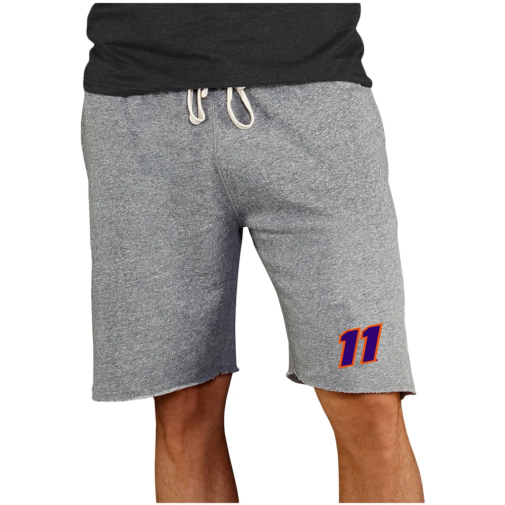 Men's Concepts Sport Gray Denny Hamlin Mainstream Terry Shorts