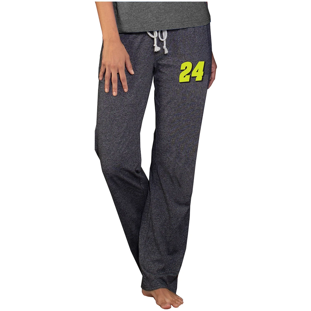 Women's Concepts Sport Charcoal William Byron Quest Knit Pants